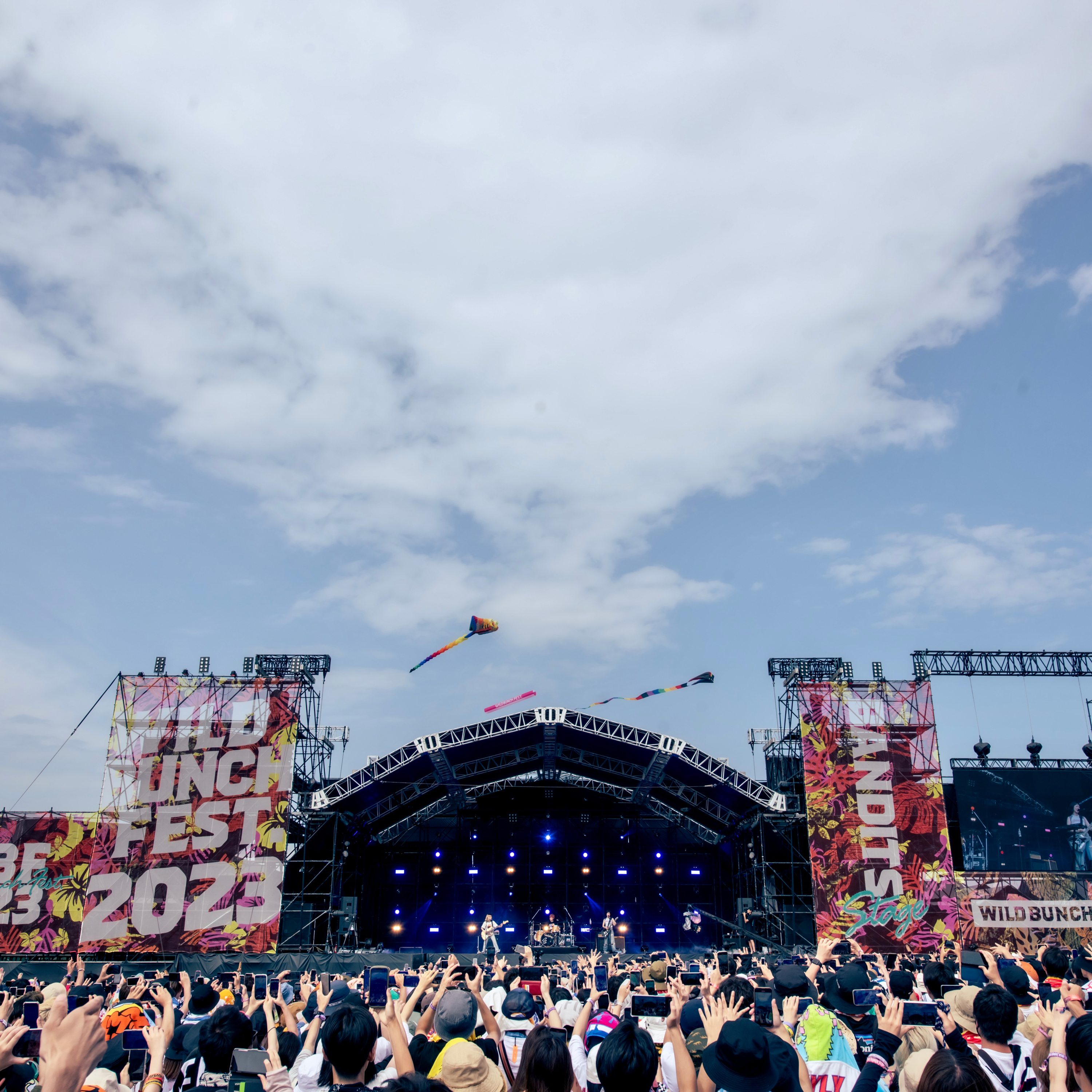 WILD BUNCH FEST. 2023」SHISHAMOのセットリストを各配信サイトにて 